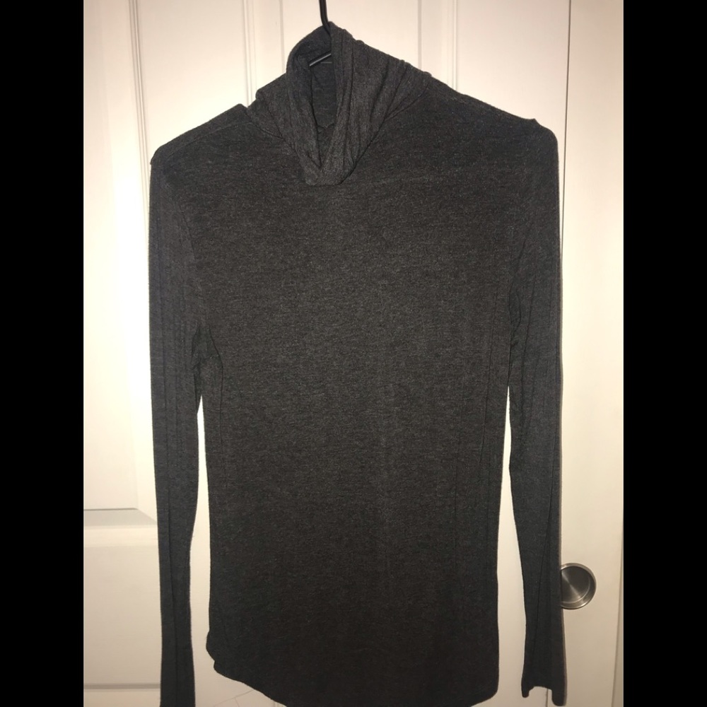 Grey Turtleneck